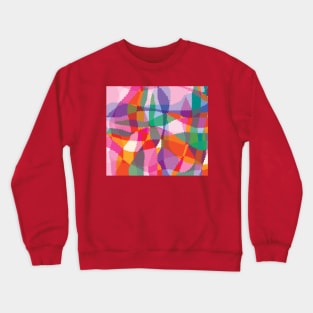 Plaid Drips Crewneck Sweatshirt